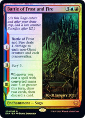 Battle of Frost and Fire - Foil