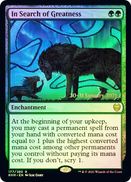 In Search of Greatness - Foil - Prerelease Promo