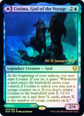 Cosima, God of the Voyage // The Omenkeel - Foil - Prerelease Promo