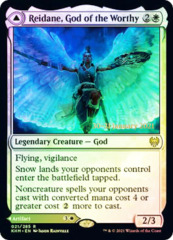 Reidane, God of the Worthy // Valkmira, Protector's Shield - Foil - Prerelease Promo