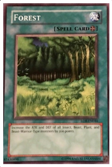 Forest - LOB-EN046 - Common - Unlimited Edition (Spell Card)