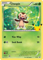 Chespin - XY01 - First Partner Pack Promo