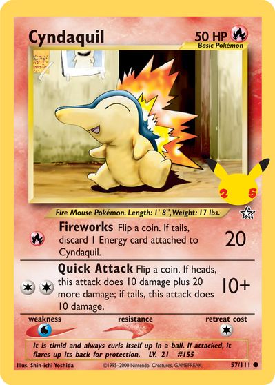 Cyndaquil - 057/111 - First Partner Pack Promo