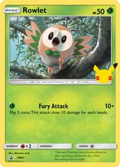 Rowlet - SM01 - First Partner Pack Promo