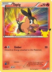 Tepig - BW02 - First Partner Pack Promo