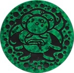 Gloom Collectible Coin - Green Pixel Holofoil (Generation 1)