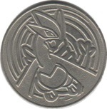 Lugia Collectible Coin - Metal Coin (Generation 2)