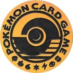 Pokmon Trading Card Game Emblem Collectible Coin - Gold Rainbow Holofoil (Generation 2)