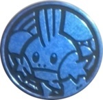 Mudkip Collectible Coin - Blue Mirror Holofoil (Generation 3)