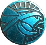 Salamence Collectible Coin - Blue Mirror Holofoil (Generation 3)