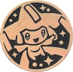 Jirachi Collectible Coin - Gold Rainbow Holofoil (Generation 3)