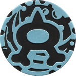 Team Aqua Emblem Collectible Coin - Blue Non Holofoil (Generation 3)