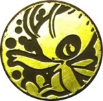 Celebi Collectible Coin - Green Non Holofoil (Generation 3)