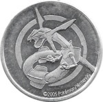 Rayquaza Collectible Coin - Metal Coin (Generation 3)