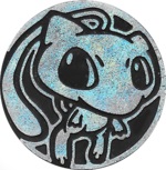 Mew Collectible Coin - Silver Glitter Holofoil (Generation 3)