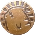 Pikachu Collectible Coin - Bronze Mirror Holofoil (Generation 3)