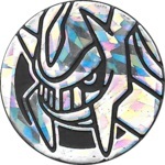 Dialga Collectible Coin - Silver Cracked Ice Holofoil (Generation 4)  Japanese Random Construction Starter Deck