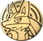 Lucario Collectible Coin - Gold Non Holofoil (Generation 4)