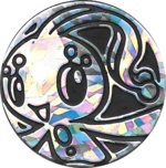 Manaphy Collectible Coin - Silver Cracked Ice Holofoil (Generation 4)