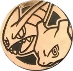 Gliscor and Mewtwo Collectible Coin - Brown Non Holofoil (Generation 4)