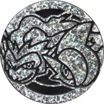 Infernape and Gallade Collectible Coin - Silver Confetti Holofoil (Generation 4)