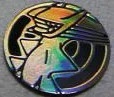 Arceus Collectible Coin - Gold Glitter Holofoil (Generation 4) Japanese Battle Tour