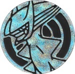 Arceus Collectible Coin - Silver Glitter Holofoil (Generation 4)