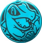 Totodile Collectible Coin - Teal Non Holofoil (Generation 4)