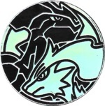 Reshiram and Zekrom Collectible Coin - Silver Rainbow Holofoil (Generation 5)