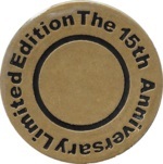 15th Anniversary Collectible Coin - Gold Non Holofoil (Generation 5)