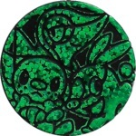 Snivy, Tepig, and Oshawott Collectible Coin - Green Speckle Holofoil (Generation 5)