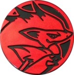 Zoroark Collectible Coin - Red Mirror Holofoil (Generation 5)