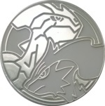 Reshiram and Zekrom Collectible Coin - Silver Mirror Holofoil (Generation 5)