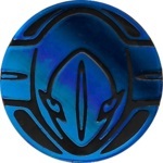 Deoxys Collectible Coin - Blue Sheen Holofoil (Generation 5)