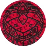 Genesect Collectible Coin - Red Speckle Holofoil (Generation 5)