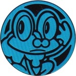 Froakie Collectible Coin - Blue Rainbow Holofoil (Generation 6)