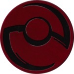 Pokmon Professor Symbol Collectible Coin - Red Mirror Holofoil (Generation 6)