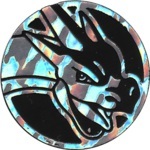 Mega Charizard Collectible Coin - Silver Smoke Holofoil (Generation 6)