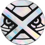 Metagross Collectible Coin - Silver Pixel Holofoil (Generation 6)