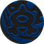 Team Aqua Emblem Collectible Coin - Blue Mirror Holofoil (Generation 6)