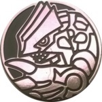 Primal Groudon Collectible Coin - Silver Mirror Holofoil (Generation 6)