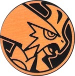 Mega Blaziken Collectible Coin - Orange Rainbow Holofoil (Generation 6)