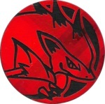 Zoroark Collectible Coin - Red Pixel Holofoil (Generation 6)