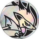 Zoroark Collectible Coin - Silver Holofoil