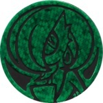 Gardevoir Collectible Coin - Green Speckle Holofoil (Generation 6)