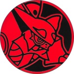 Volcanion Collectible Coin - Red Rainbow Holofoil (Generation 6)