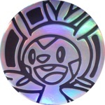 Chespin Collectible Coin - Silver Rainbow Holofoil (Generation 6)