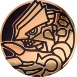 Primal Groudon Collectible Coin - Gold Mirror Holofoil (Generation 6)