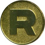 Team Rocket Emblem Collectible Coin - Metal Coin (Generation 6)