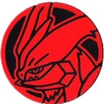 White Kyurem Collectible Coin - Red Rainbow Holofoil (Generation 7)